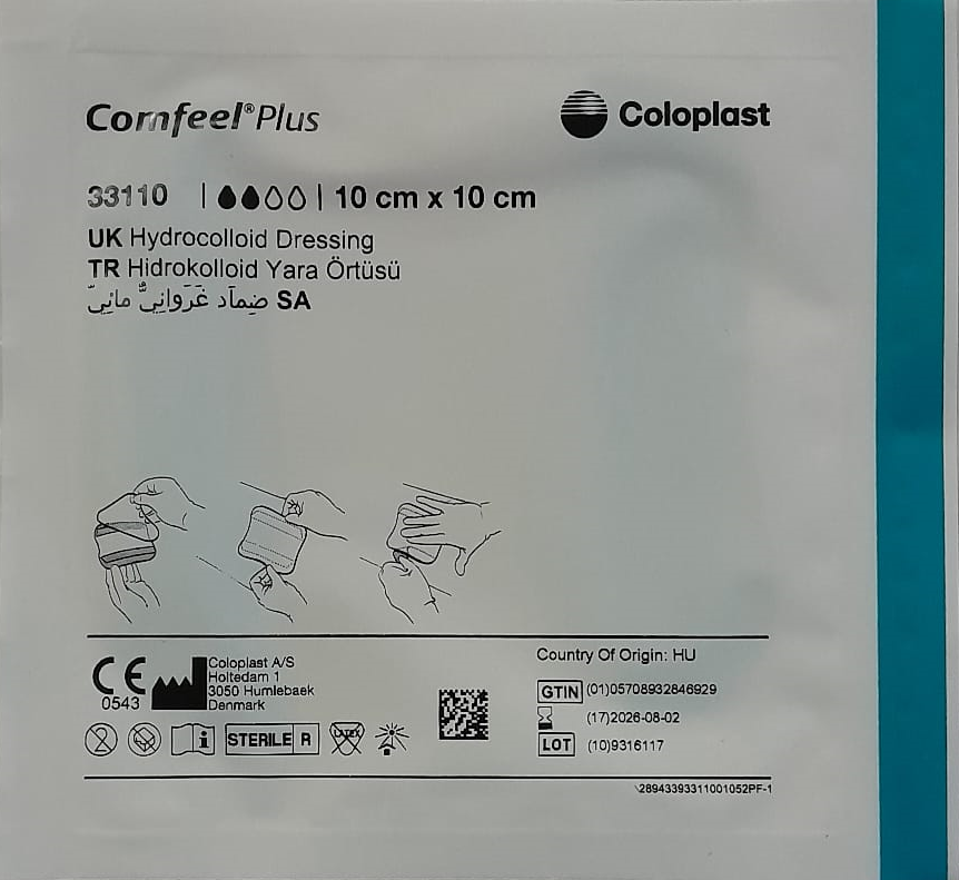 COLOPLAST Comfeel® Plus Dressing Hidrokolloid Yara Örtüsü