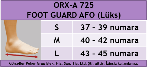 Orlex ORX-A 725 REFLEKS AFO