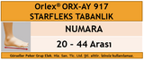 Orlex ORX-AY 917 STARFLEKS TABANLIK