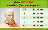 Orlex ORX-B 206 Çeneliksiz (Cercival) Boyunluk)