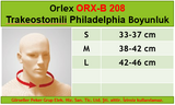 Orlex ORX-B 208 Trakeostomili Philadelphia Boyunluk