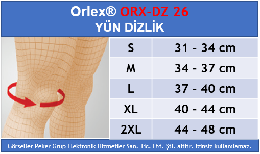 Orlex ORX-DZ 26 YÜN DİZLİK