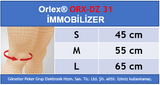 Orlex ORX-DZ 31 İMMOBİLİZER (45-55-65 cm)