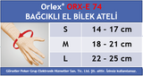 Orlex ORX-E 74 BAĞCIKLI EL BİLEK ATELİ