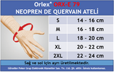 Orlex ORX-E 80 NEOPREN EL BİLEK ATELİ