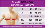 Orlex ORX-K 504 ABDOMİNAL KORSE