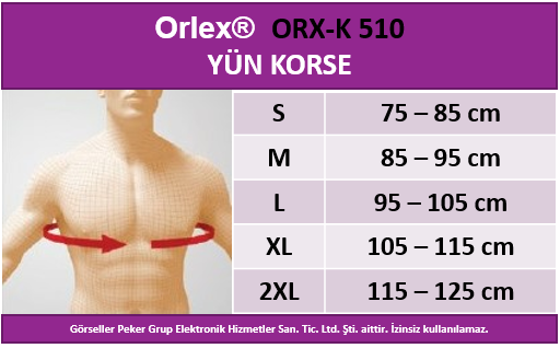 Orlex ORX-K 510 YÜN KORSE