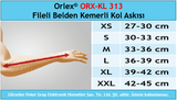 Orlex ORX-KL 313 FİLELİ BELDEN KEMERLİ KOL ASKISI