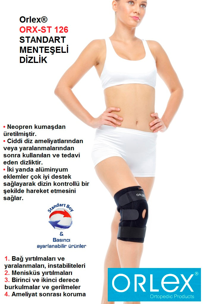 Orlex ORX-ST 126 STANDART MENTEŞELİ DİZLİK